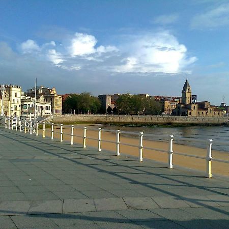 Ferienwohnung Apartamento Bianca Gijón Exterior foto