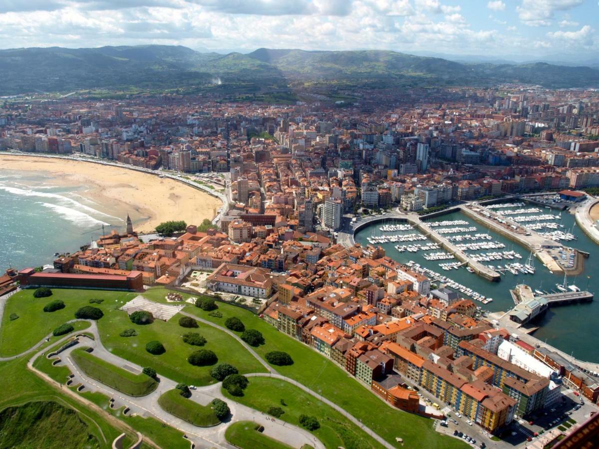 Ferienwohnung Apartamento Bianca Gijón Exterior foto